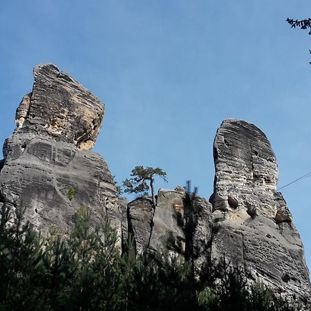 U Kapitana Lägenhet Radvánovice Exteriör bild